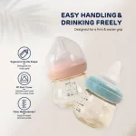 Aiwibi PPSU Heatresistance Anti-colic Feeding Bottles 120ml view 6
