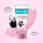 Everyuth Naturals Anti Pollution Pink Clay & Charcoal Face Pack view 7