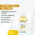 Garnier Skin Naturals Micellar Oil-Infused Cleansing Water For Cleansing & Make-Up Remover | 125ml view 8