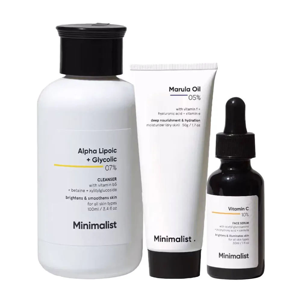 Minimalist Night Routine For Dry Skin Combo