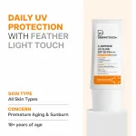 Dermatouch C-Defense UV Glow SPF 50 PA++++ Fluid Sunscreen for Premature Aging & Sunburn (In-Vivo & In-Vitro Tested) view 6