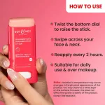 Dot & Key Strawberry Dew Sunscreen Stick In-Vivo Tested SPF 50+ PA++++, Makeup Friendly view 7