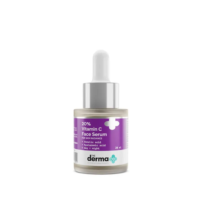 The Derma Co 20% Vitamin C Face Serum For Skin Radiance