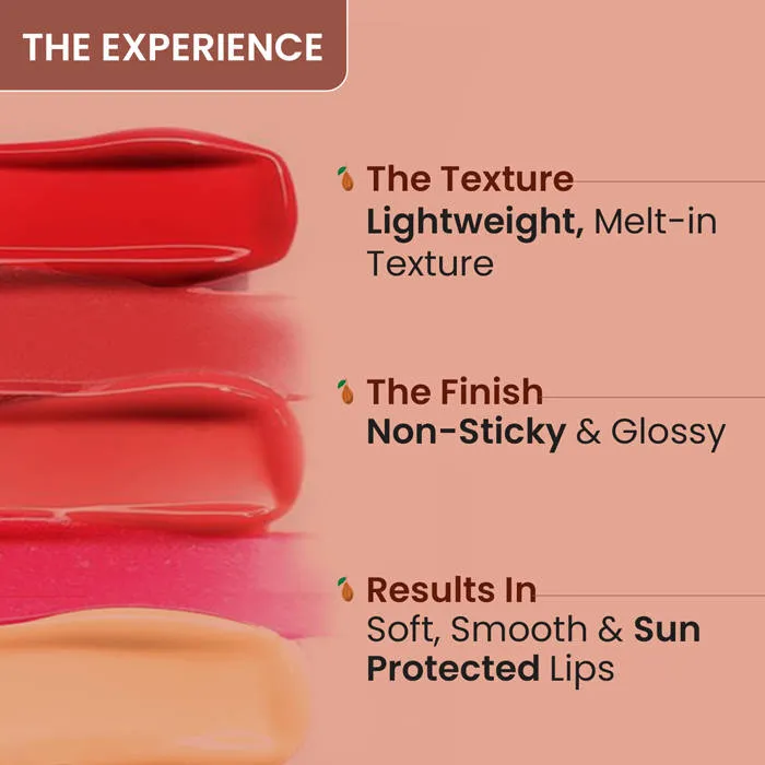 DOT & KEY GLOSS BOSS LIP BALM VITAMIN C + E SPF 50 CARAMEL KISS - 12G