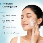 Pilgrim Korean Rice Water & 2% Niacinamide Hydra Glow Gel Face Wash Hydrated Glass Glowing Skin view 2