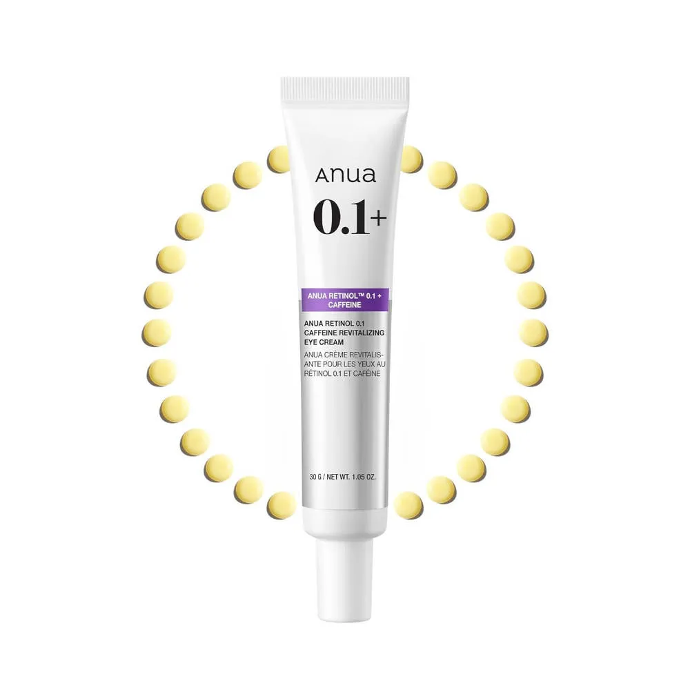 Anua Retinol 0.1 Caffeine Revitalizing Eye Cream