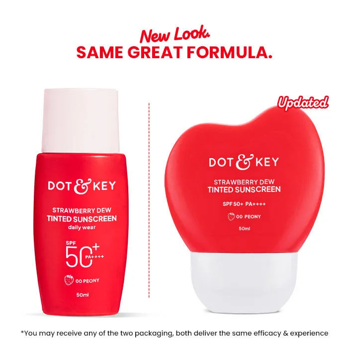 Dot & Key Strawberry Dew Tinted Sunscreen SPF 50+ PA++++