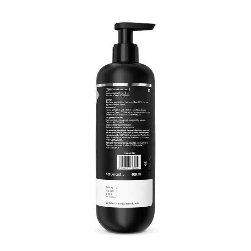 The Derma Co Peptide- Stem Cell Hair Fall Control Shampoo Reduces Hair Fall & Improves Scalp Health