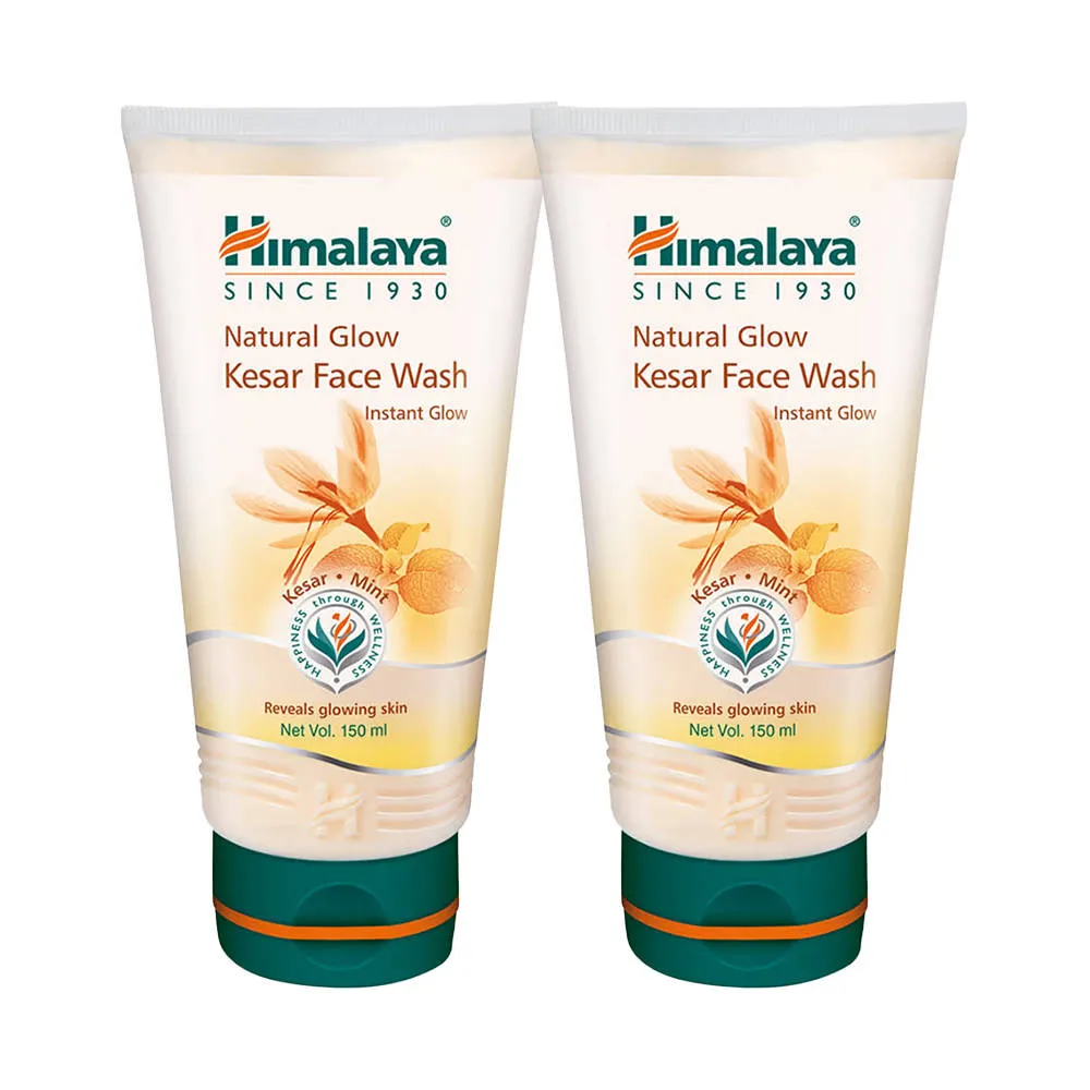 Himalaya Natural Glow Kesar Face Wash Duo