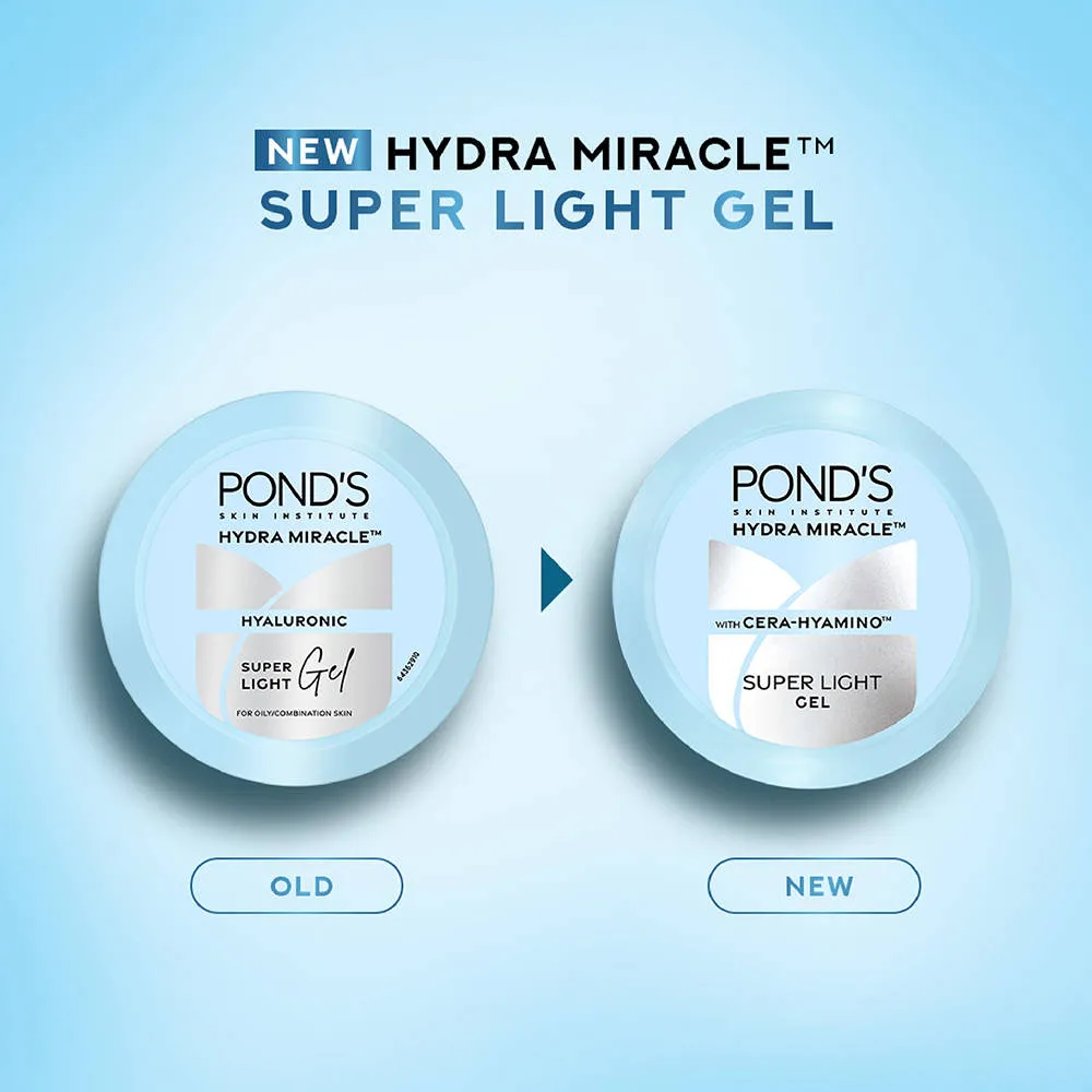 Pond's Ponds Super Light Gel Oil-Free Moisturize With Hyaluronic Acid & Vitamin E