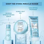 Pond's Ponds Super Light Gel Oil Free Moisturiser With Hyaluronic Acid + Vitamin E - Pack Of 2 view 9