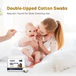 Aiwibi Cotton Swabs (Round Shape) 200pcs view 2