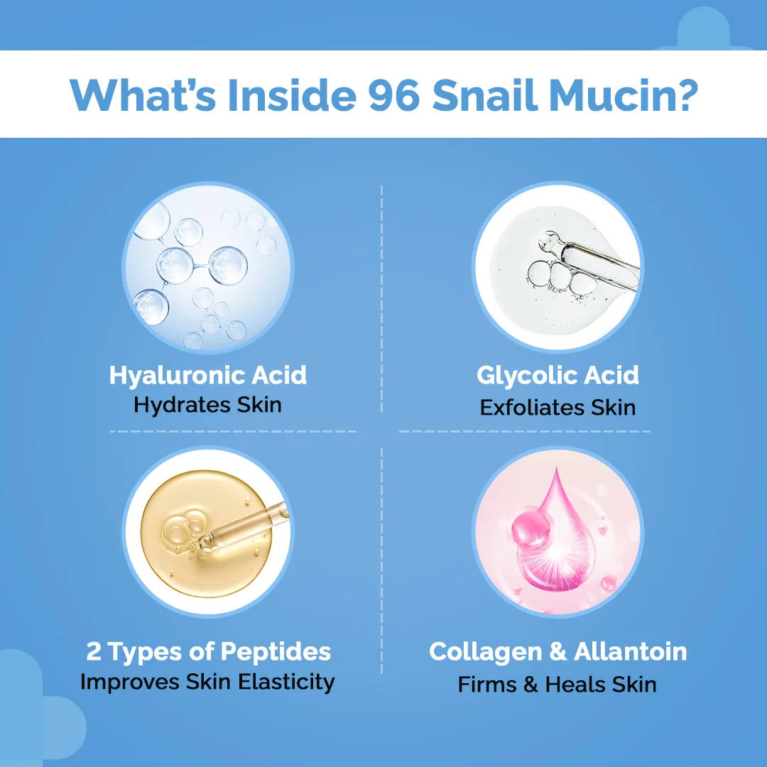 The Derma Co Snail Peptide 96 Hydrating Face Wash