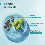 Pilgrim Squalane Roll-On Under Eye Eream Serum with Phyto-Retinol & Caffeine view 3