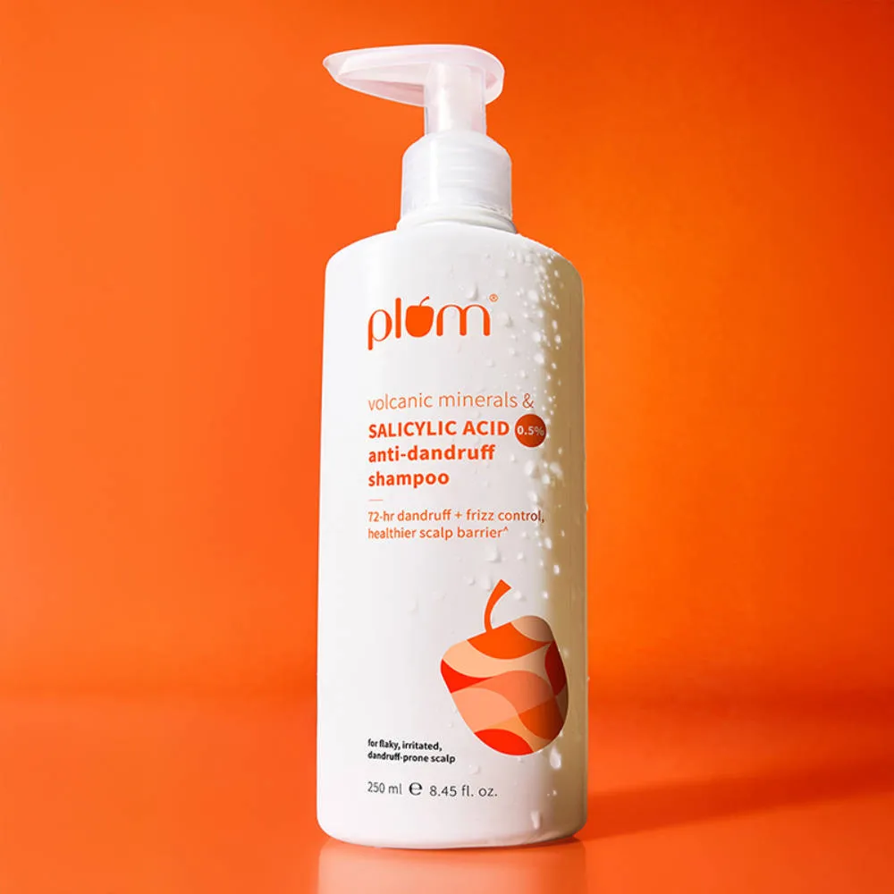 Plum Volcanic Minerals & Salicylic Acid 0.5% Anti-Dandruff Shampoo