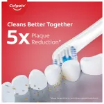 Colgate Visible White O2 Toothpaste Peppermint Sparkle & 500R Whitening Elec Toothbrush view 6