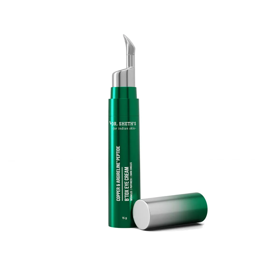 Dr. Sheth's Copper & Argireline Peptide Botox Eye Cream