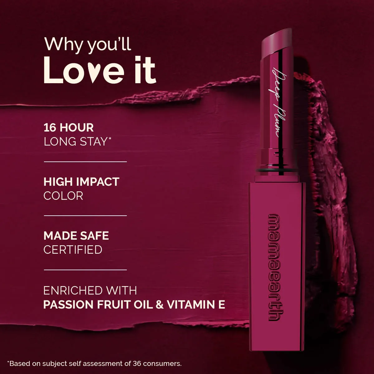 Mamaearth Luxe Matte Long Stay Lipstick