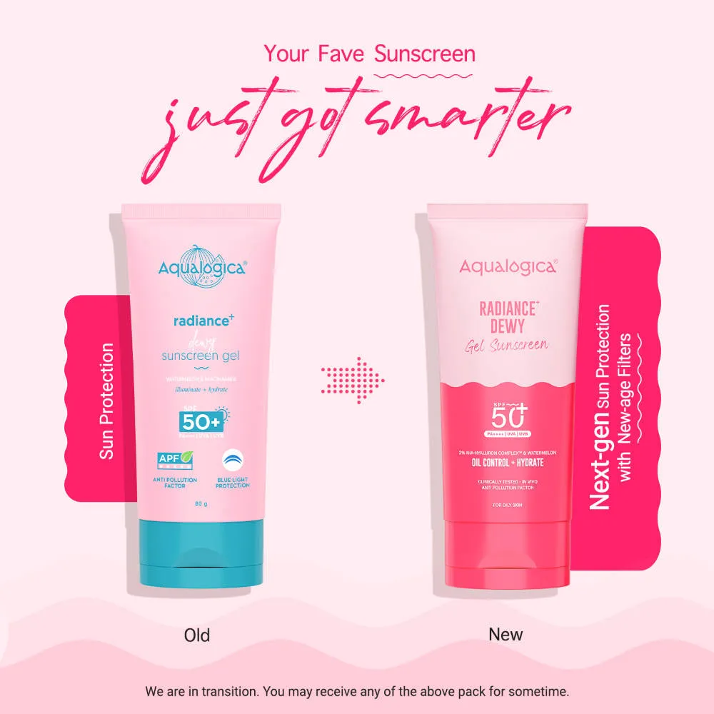Aqualogica Radiance+ SPF 50+ PA++++