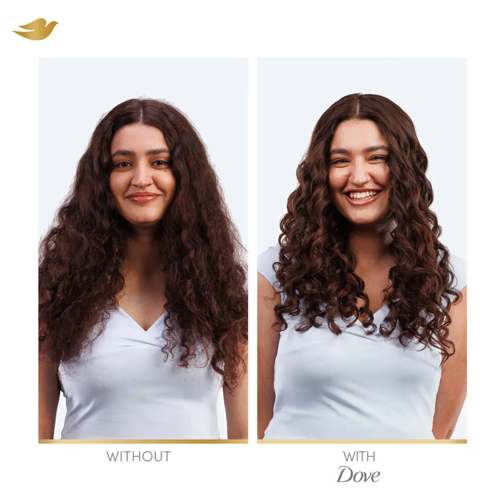 Dove Beautiful Curls Detangling Conditioner,With Tri-Moisture Essence For Smooth,Bouncy Curls