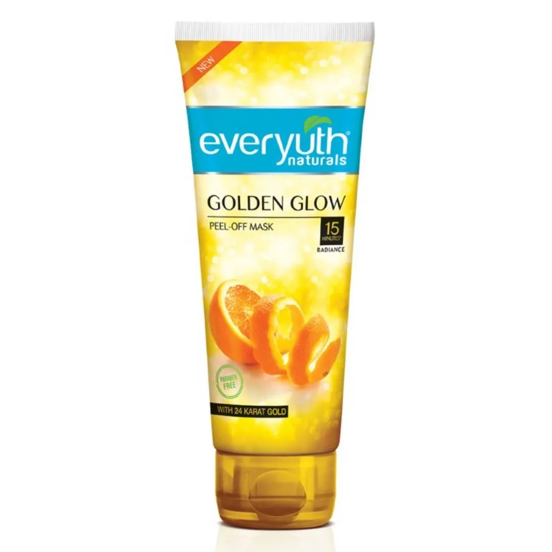 Everyuth Naturals Advanced Golden Glow Peel Off Mask for Instant Glow Skin