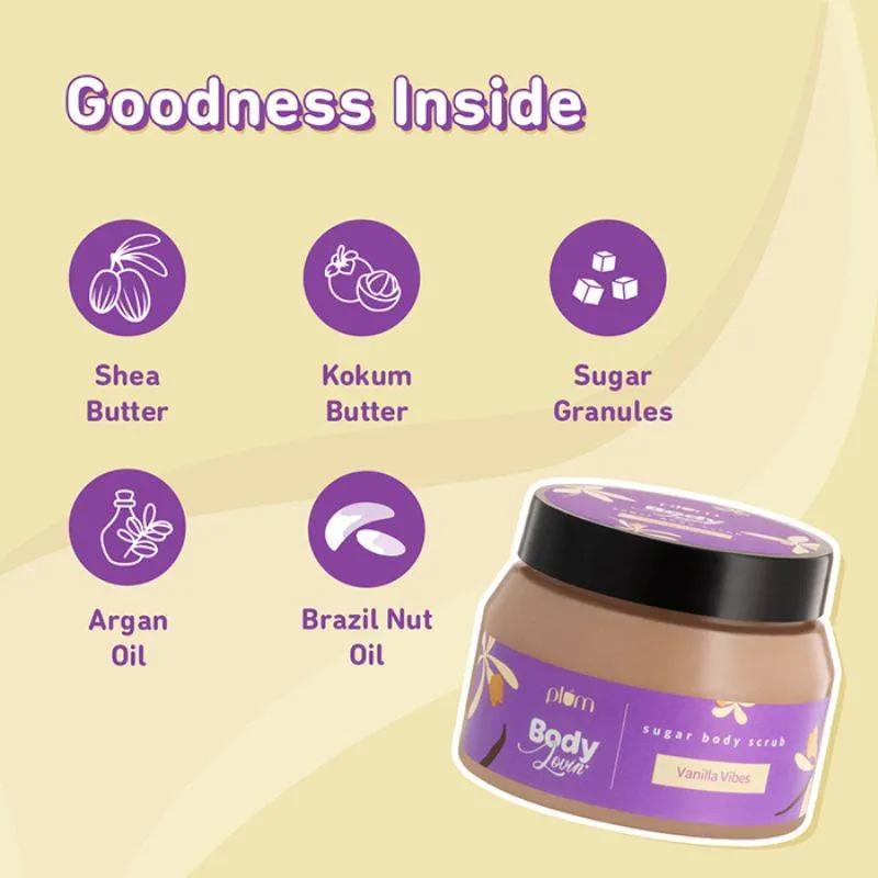 Plum BodyLovin Vanilla Vibes Sugar Body Scrub