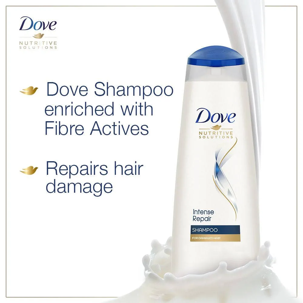 Dove Intense Repair Shampoo + Damage Solutions Intense Repair Conditioner