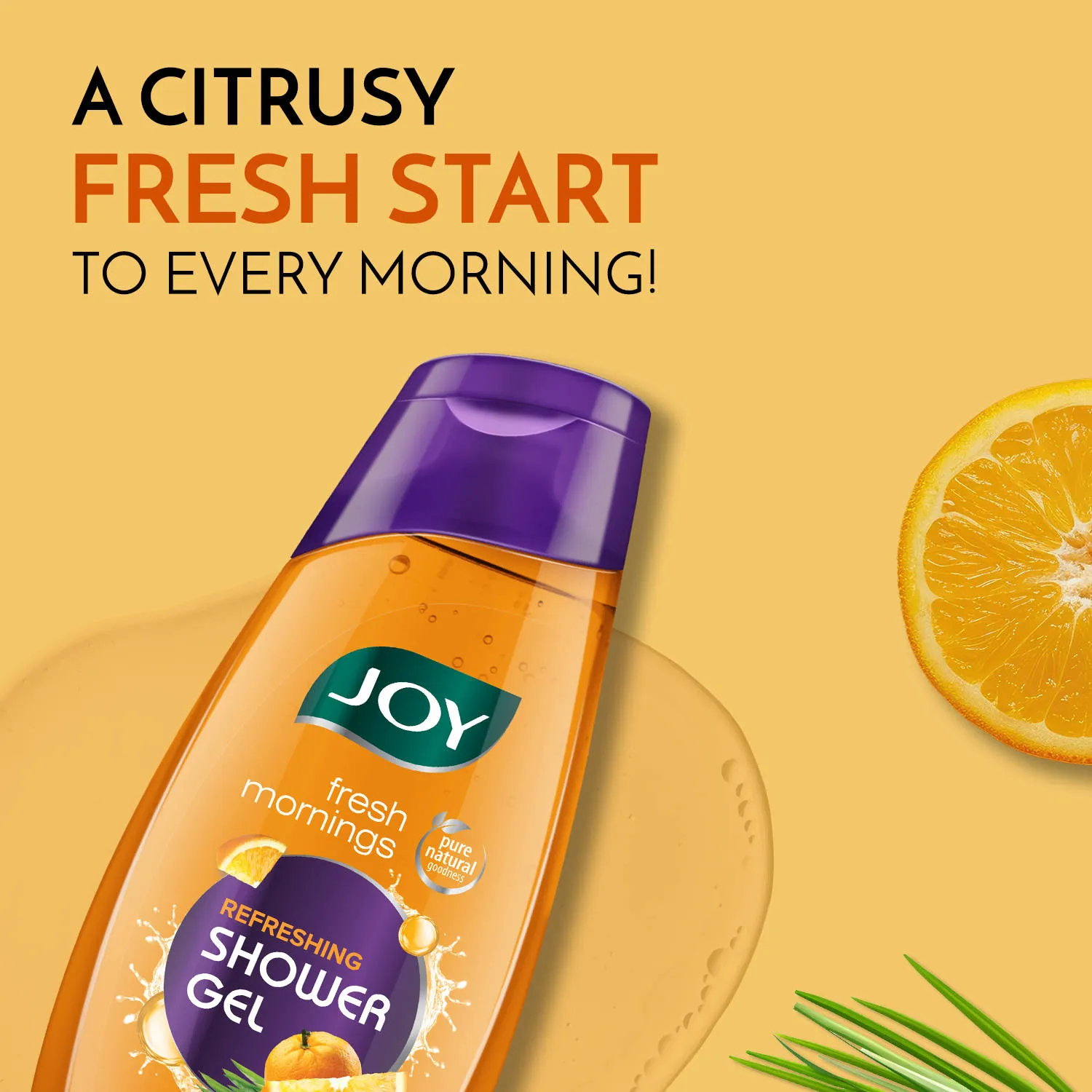 Joy Fresh Morning Refreshing Shower Gel Mandarin & Lemongrass