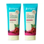 Pilgrim Red Vine Face Wash with Vitamin C & Aloe - Gently Cleanses & Boosts Radiance - Pack of 2 view 2