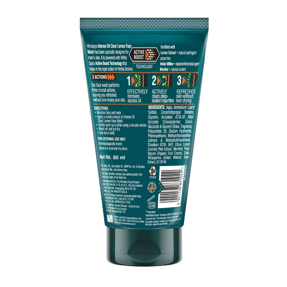 Himalaya Men Power Glow Licorice Face Wash