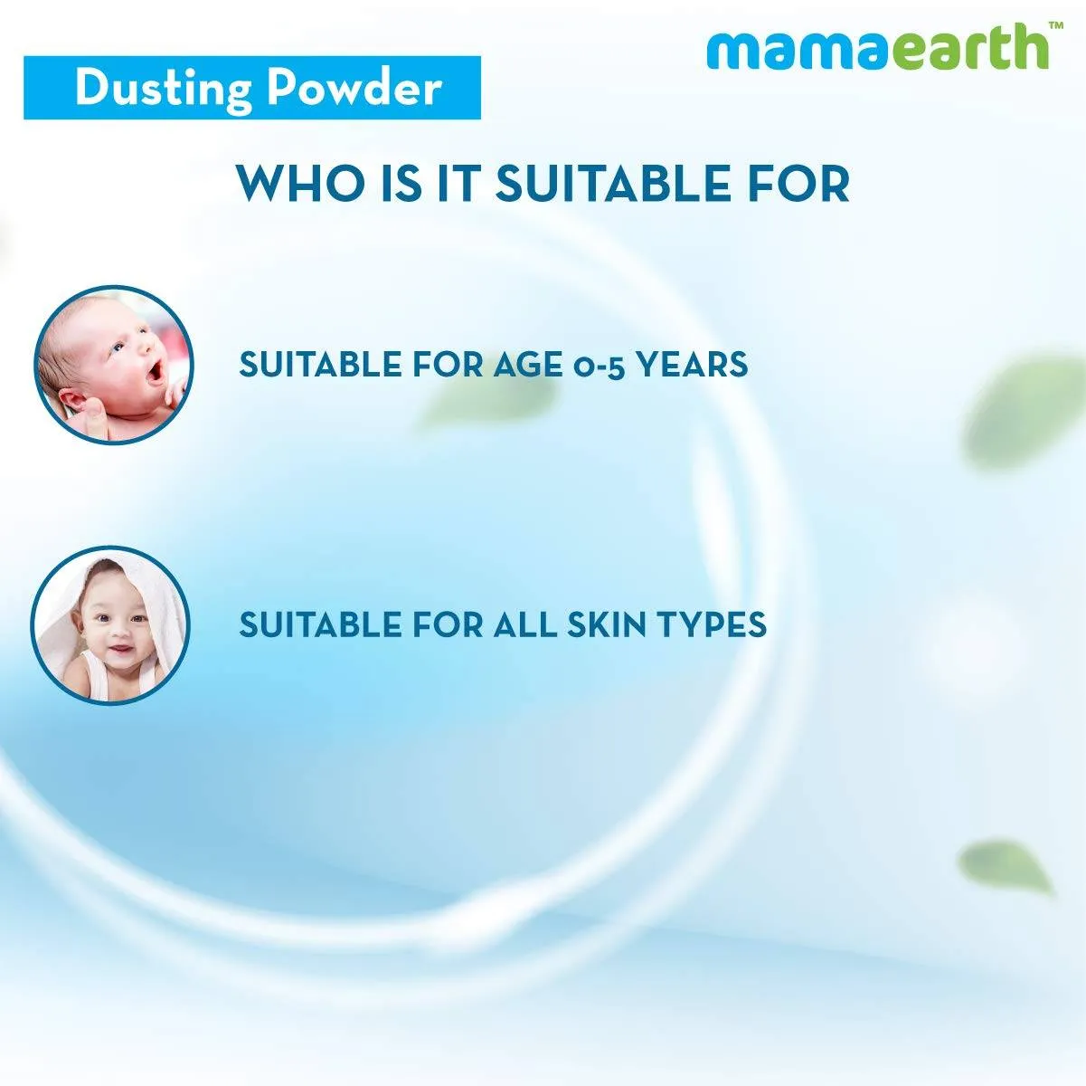 Mamaearth Baby Powder With Organic Oatmeal & Arrowroot Powder