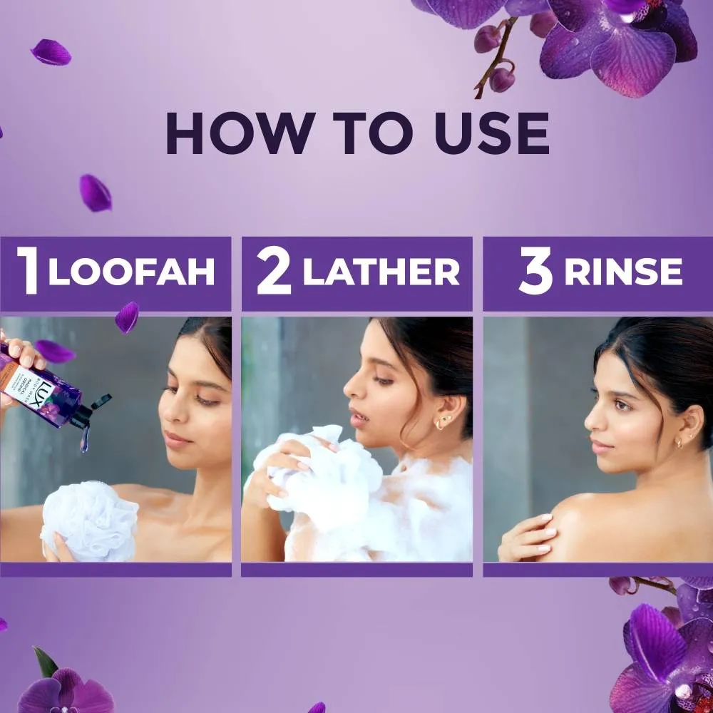 Lux Body Wash With 12 Hours Lasting Fragrance