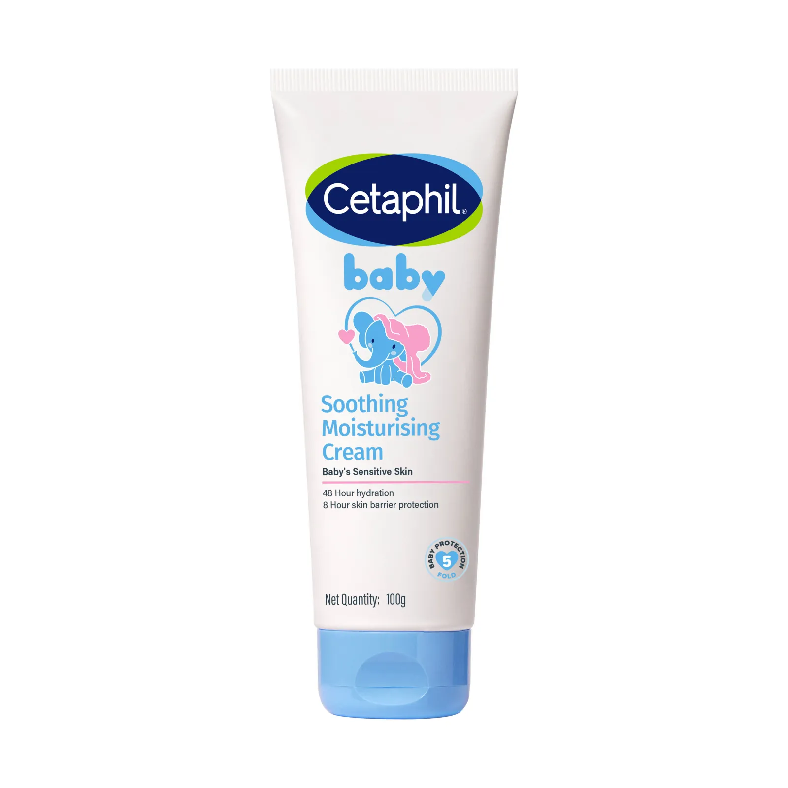Cetaphil Baby Soothing Moisturising Cream, 48 Hour Hydration, 8 Hour Barrier Protection