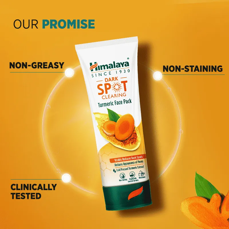 Himalaya Dark Spot Clearing Turmeric Face Pack