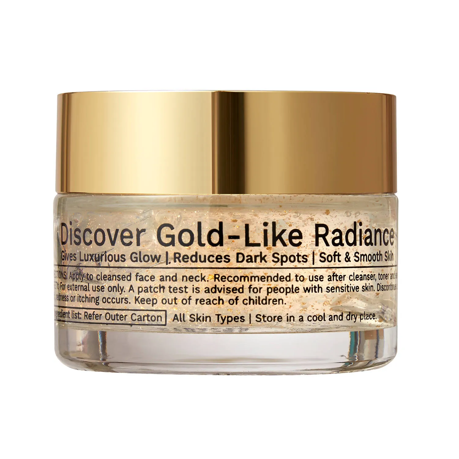 Pilgrim 24k Gold Gel Moisturizer Hyaluronic Acid & Alpha Arbutin for Smooth Radiant Golden Glow Skin