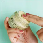 Plum Green Tea Clear Face Mask view 4