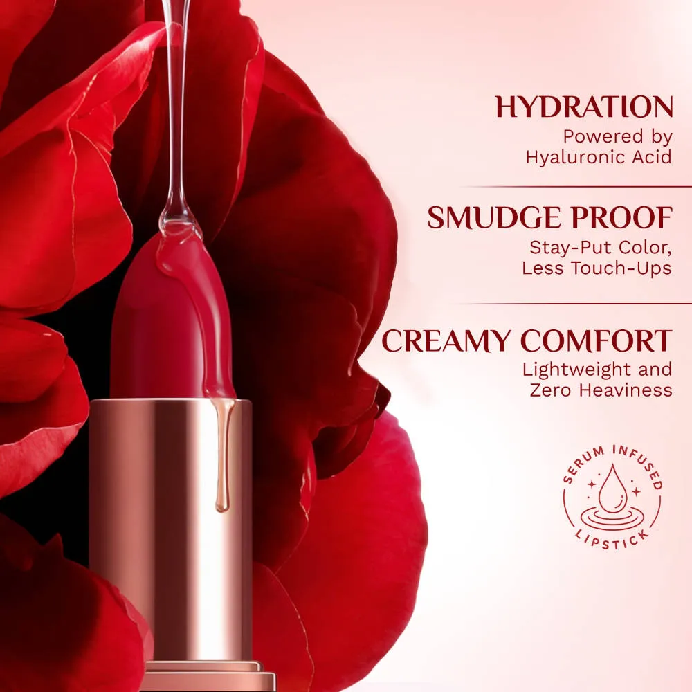 Pilgrim Matte Me Up Velvet Matte Bullet Lipstick Soft, Transferproof & Smudgeproof