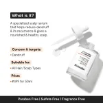 Minimalist Anti-Dandruff Hair Serum With CPH Complex & Oligopeptide 0.8% view 2