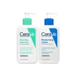 CeraVe Facewash & Moisturizing Lotion Combo with Ceramides- Skincare Routine for Normal to Oily Skin view 6