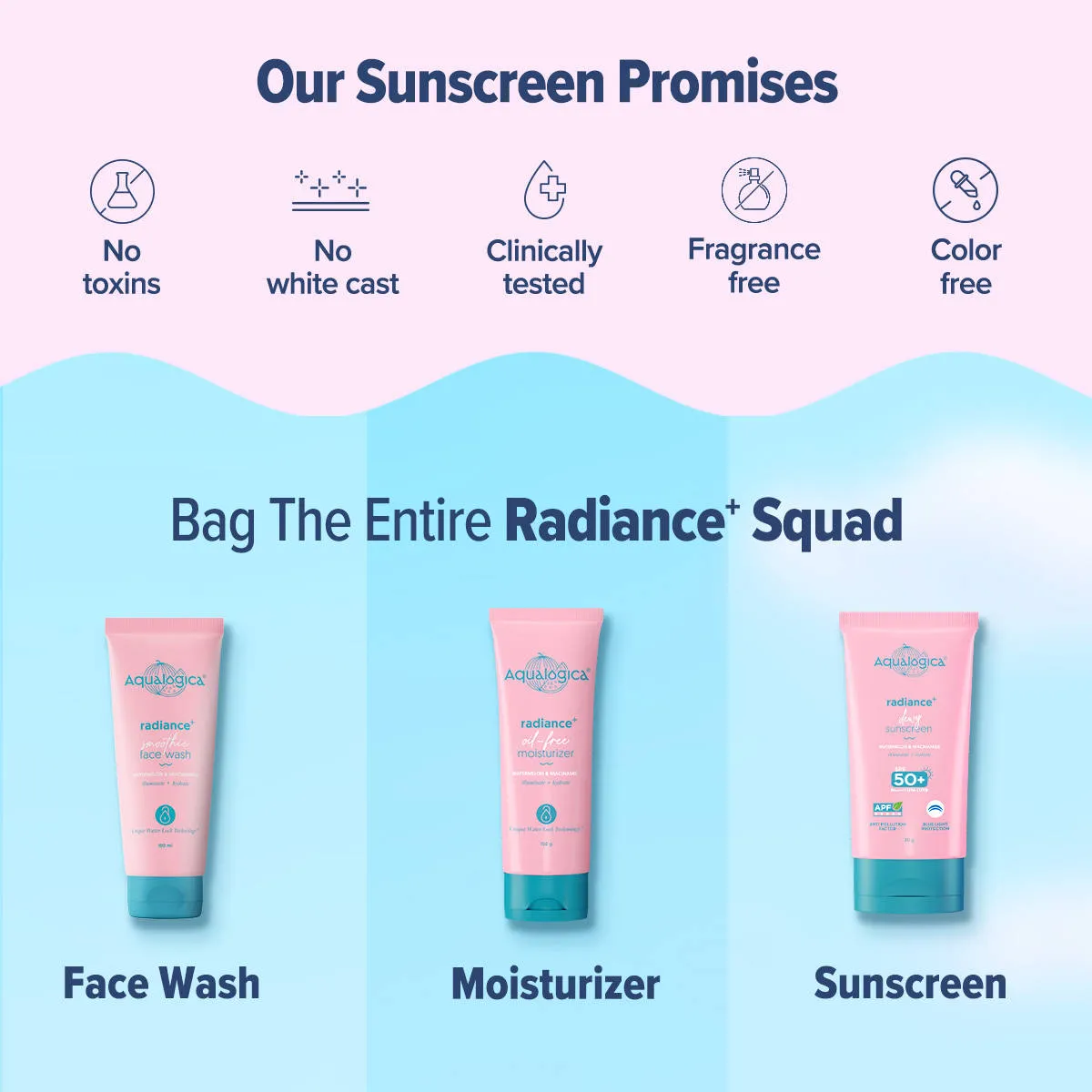 Aqualogica Radiance+ SPF 50+ PA++++