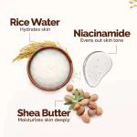 Mamaearth Rice Water Hydrating Body Lotion 48 Hrs Moisturization Nourishes Skin 7in1 Total Care view 4