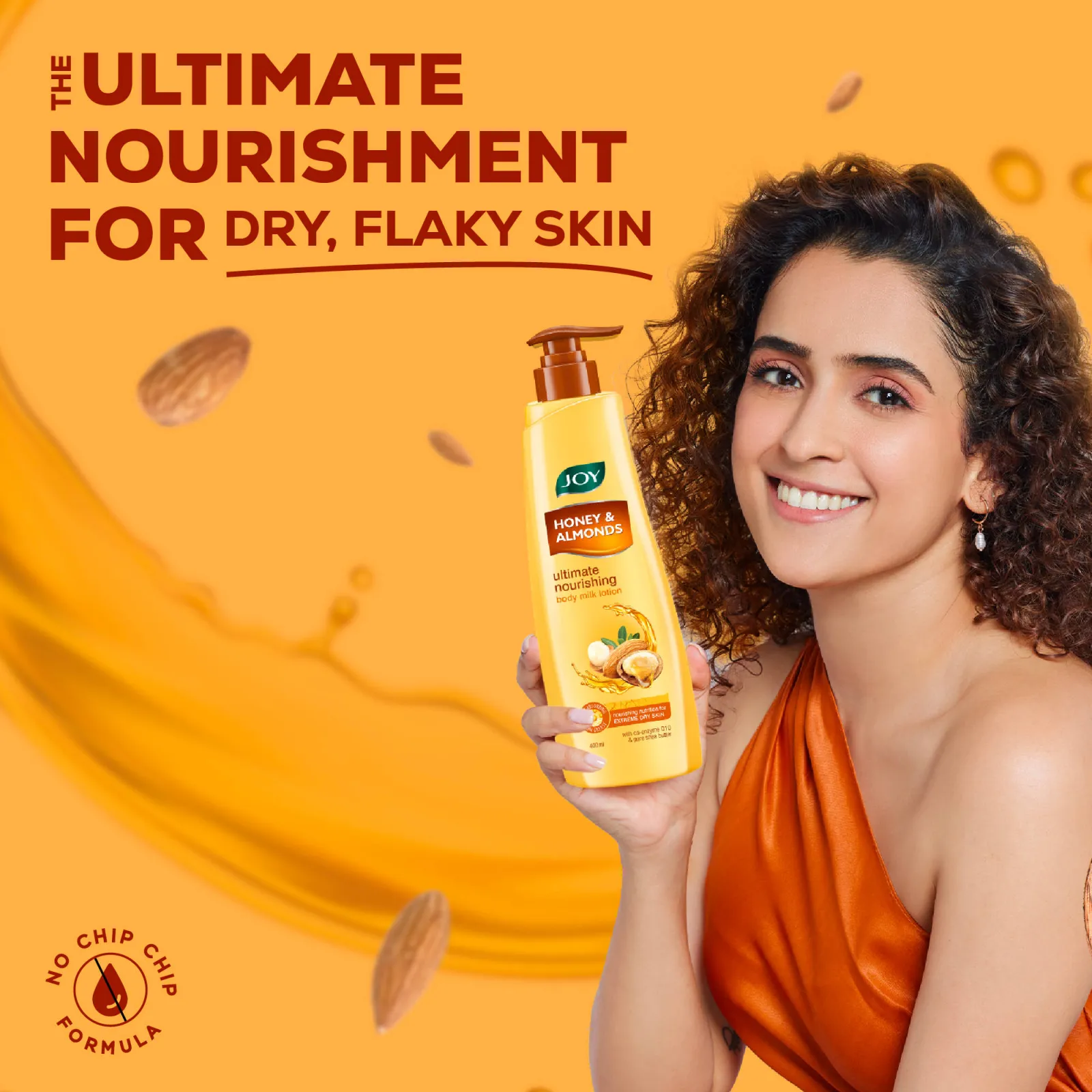 Joy Honey & Almonds Ultimate Nourishing Body Lotion with Shea & Vitamin E - for Winter Skin