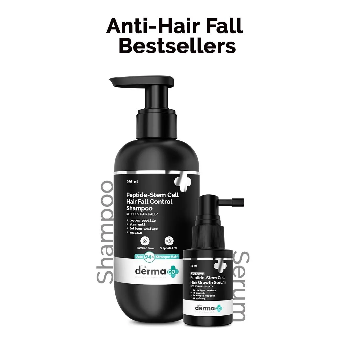 The Derma Co Peptide - Stem Cell Hair Care Combo