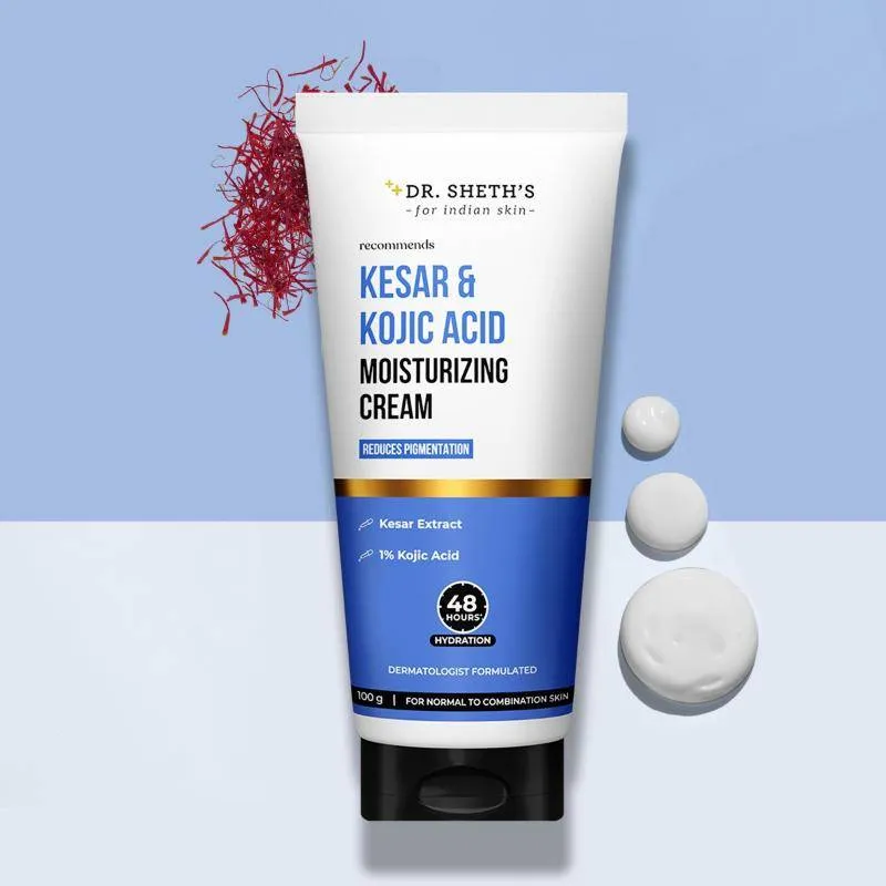 Dr. Sheth's Kesar & Kojic Acid Moisturizing Cream
