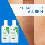 CeraVe Hydrating Cleanser Non-Foaming Face Wash for Dry Skin with Ceramides & Hyaluronic Acid view 4