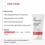 Dermatouch Bright & Even Skin Tone Face Wash for Dark Spots & Uneven Skin Tone 30g view 8