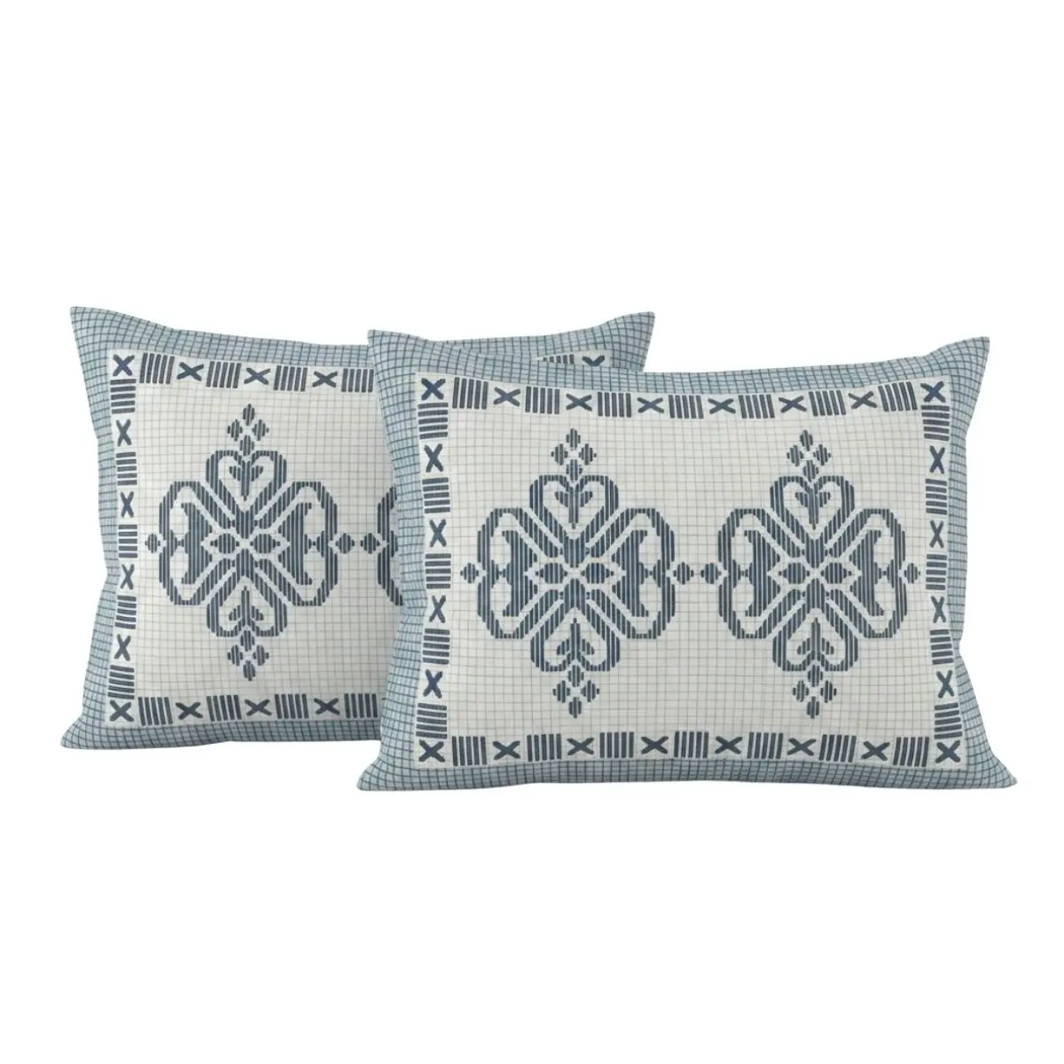 Pure Cotton Jaipuri King Bedsheet (geometric Print)