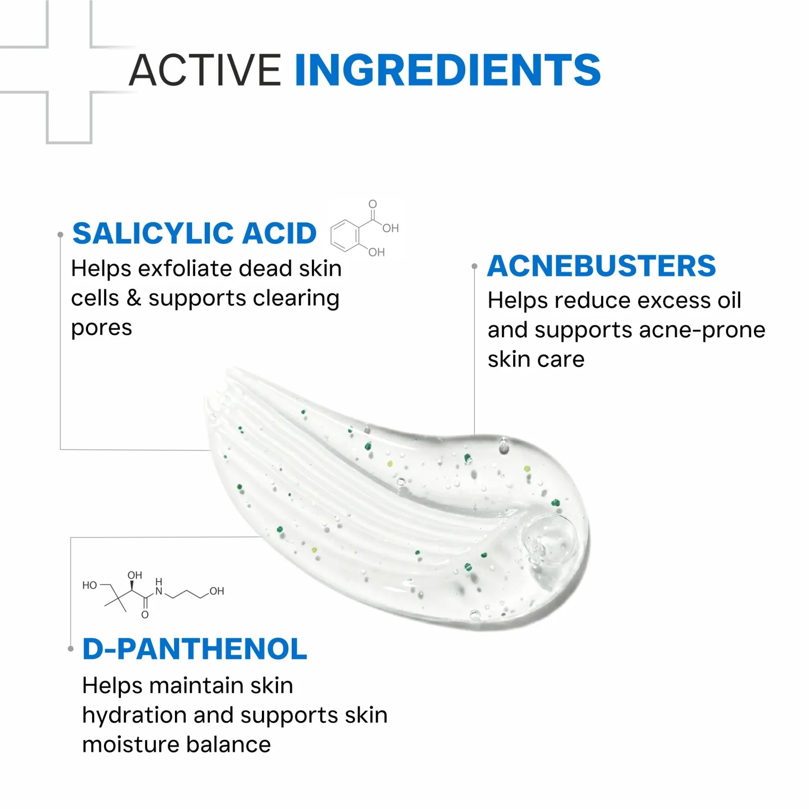 Dermatouch Oily Skin Gentle Face Wash for Excess Oil, Acne & Clogged Pores