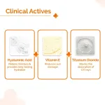 The Derma Co 1% Hyaluronic Sunscreen SPF 50 PA++++ Aqua Gel For Normal To Oily... - In-Vivo tested view 3