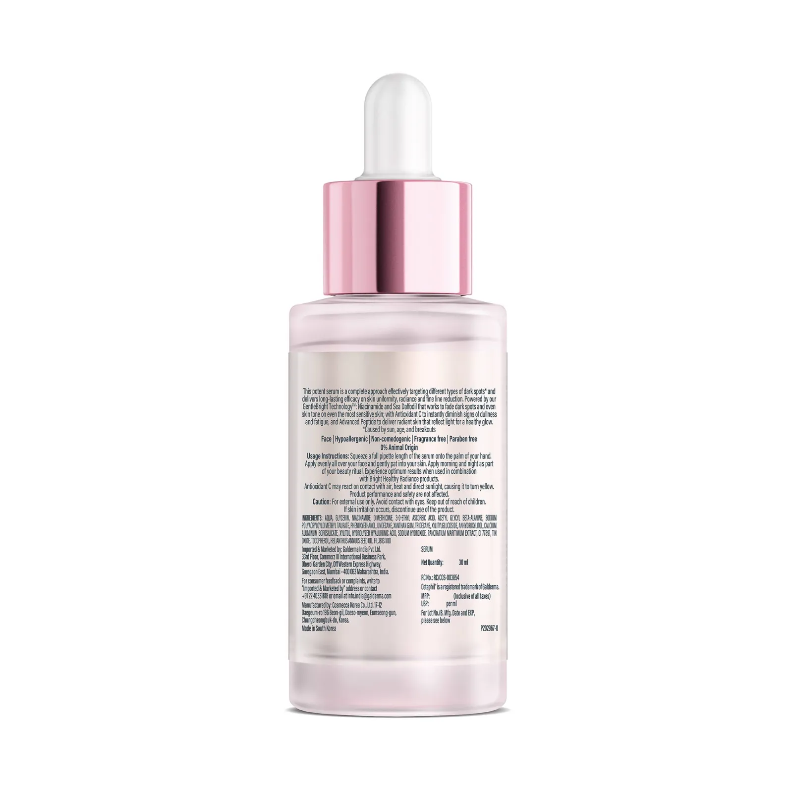 Cetaphil BHR Perfecting Seum With Peptides, Niacinamide Penetrates 15 Layers Deep